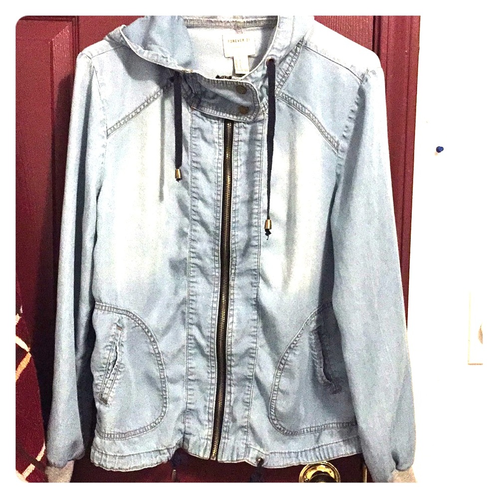 forever 21 denim jacket